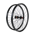 Hand-built AM727 asymmetric rim profile carbon fiber mtb 650B wheels