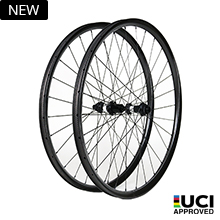 AR25 disc carbon gravel bike wheelset 700c asymmetric