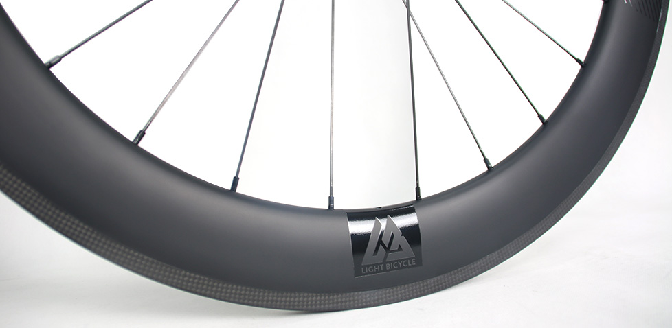 light bicycle carbon road rim 65mm deep